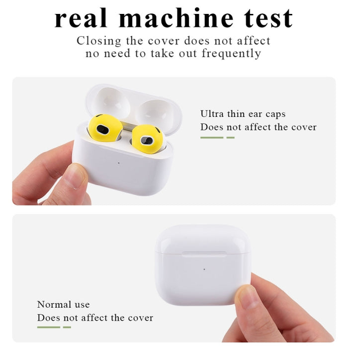 3 pares de orejeras de silicona para auriculares
