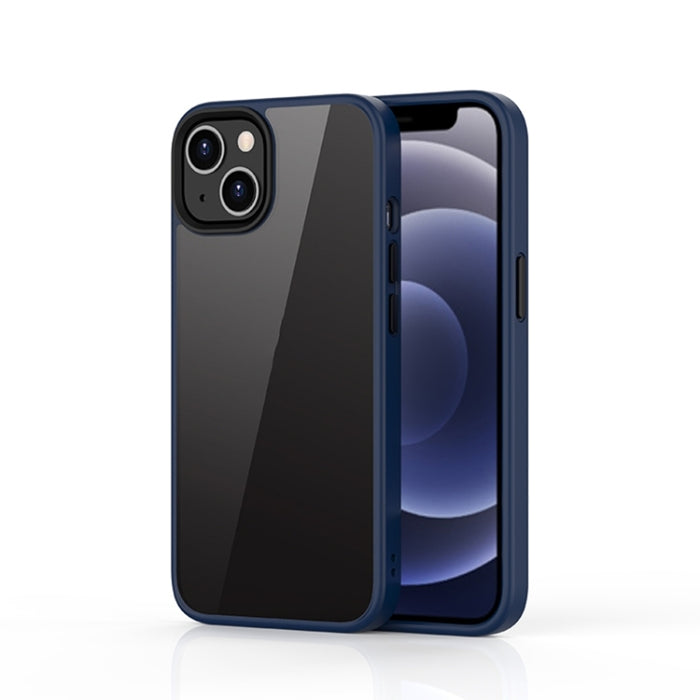 Estuche para teléfono transparente esmerilado híbrido Ming Shield
