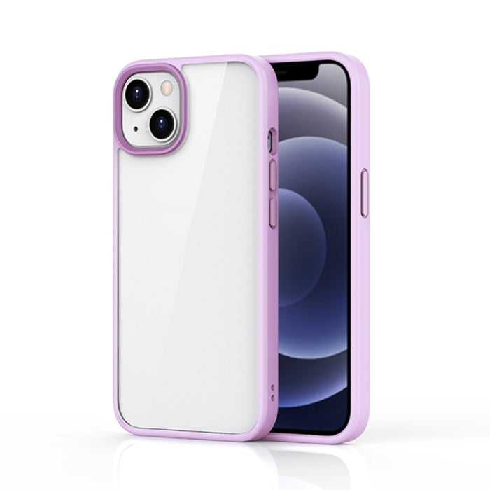 Estuche para teléfono transparente esmerilado híbrido Ming Shield