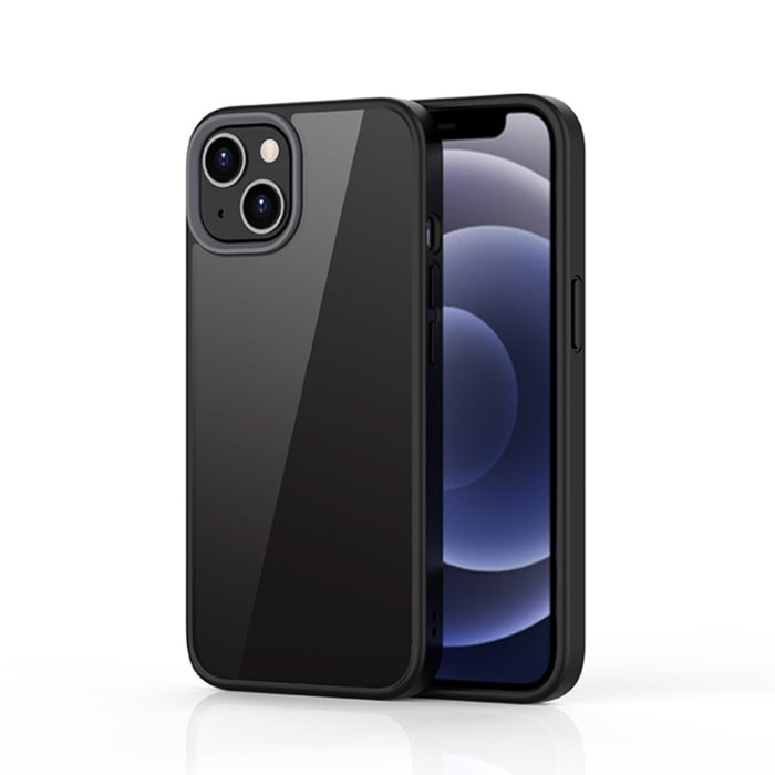 Estuche para teléfono transparente esmerilado híbrido Ming Shield