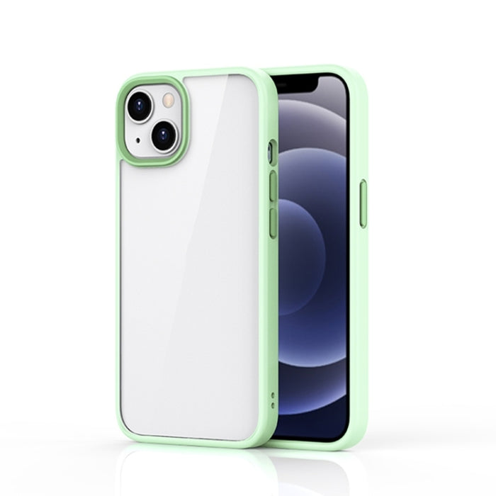 Estuche para teléfono transparente esmerilado híbrido Ming Shield