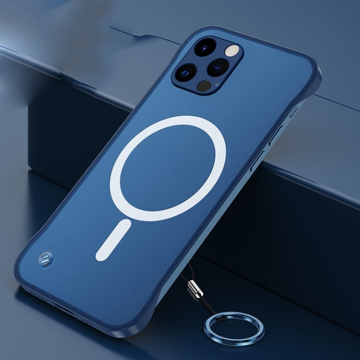 Estuche para teléfono MagSafe a prueba de golpes, suave, esmerilado, en las cuatro esquinas