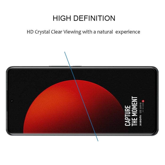 Película de vidrio templado de pantalla completa de borde curvo, For Xiaomi 12S Ultra (1 PC)