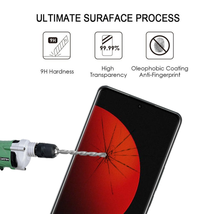 Película de vidrio templado de pantalla completa de borde curvo, For Xiaomi 12S Ultra (1 PC)