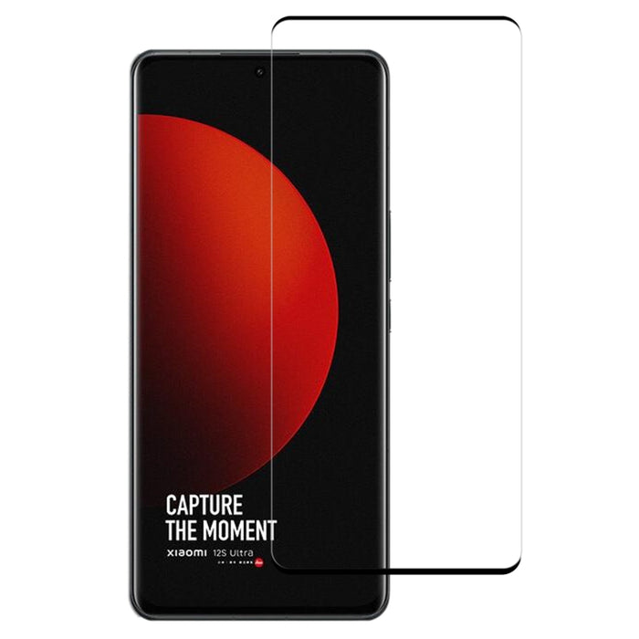 Película de vidrio templado de pantalla completa de borde curvo, For Xiaomi 12S Ultra (1 PC)