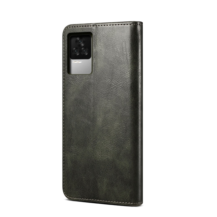 Estuche para teléfono de cuero con textura de caballo loco de cera simple UItra, For Xiaomi Redmi K40S, For Xiaomi Redmi K50 / K50 Pro, For OPPO Realme 9i / A76 / A36