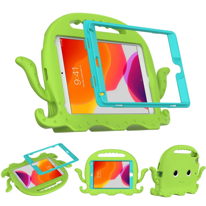 Estuche para tableta Octopus EVA a prueba de golpes con película de pantalla y correa para el hombro