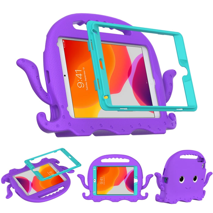 Estuche para tableta Octopus EVA a prueba de golpes con película de pantalla y correa para el hombro