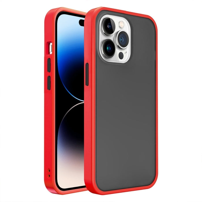 Estuche translúcido para teléfono con sensación de piel esmerilada