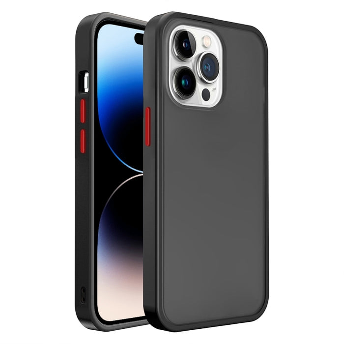 Estuche translúcido para teléfono con sensación de piel esmerilada