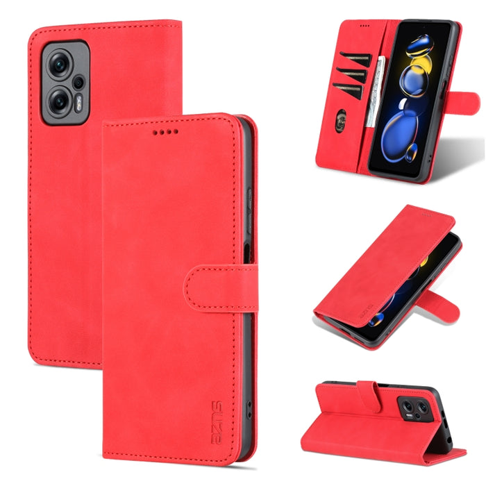 AZNS Skin Feel Calf Texture Flip Funda de cuero para teléfono, For Xiaomi Redmi Note 11T Pro/POCO X4 GT, For OPPO Reno8, For OPPO Reno8 Pro, For Huawei Nova 9Z/Enjoy 50 Plus