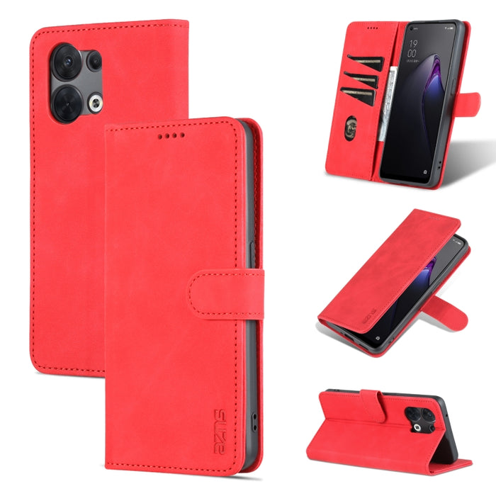 AZNS Skin Feel Calf Texture Flip Funda de cuero para teléfono, For Xiaomi Redmi Note 11T Pro/POCO X4 GT, For OPPO Reno8, For OPPO Reno8 Pro, For Huawei Nova 9Z/Enjoy 50 Plus