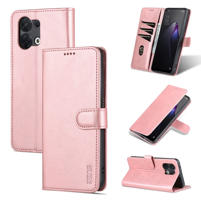 AZNS Skin Feel Calf Texture Flip Funda de cuero para teléfono, For Xiaomi Redmi Note 11T Pro/POCO X4 GT, For OPPO Reno8, For OPPO Reno8 Pro, For Huawei Nova 9Z/Enjoy 50 Plus
