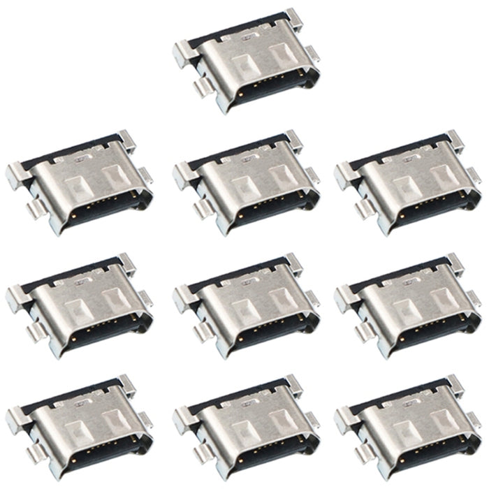 Conector de puerto de carga de 10 piezas, For Samsung Galaxy F42 5G, For Samsung Galaxy M53, For Samsung Galaxy M23 5G SM-M236B, For Samsung Galaxy A23 SM-A235F, For Samsung Galaxy M33 5G SM-M336B, For Samsung Galaxy A13 4G, For Samsung Galaxy A13 5G  ...