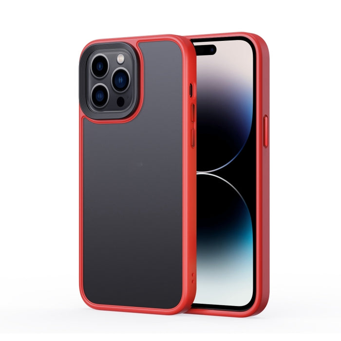 Estuche para teléfono a prueba de golpes con parte posterior esmerilada