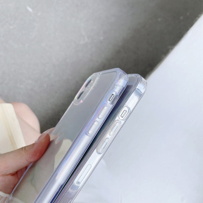 Estuche para teléfono 2 en 1 TPU + PC con revestimiento colorido