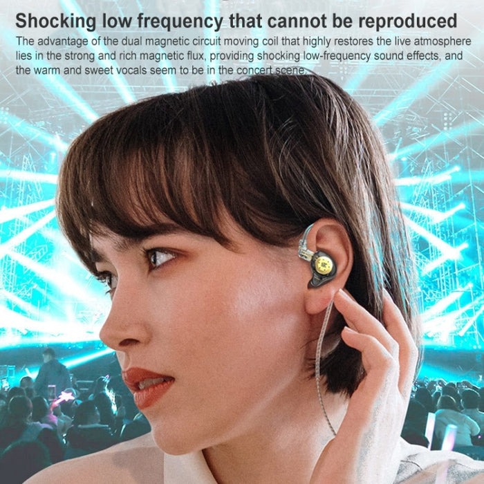 KZ-EDX PRO Dynamic HiFi In-Ear Deportes Música Auriculares