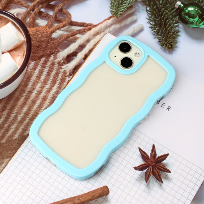 Funda transparente para PC Candy Color Wave TPU