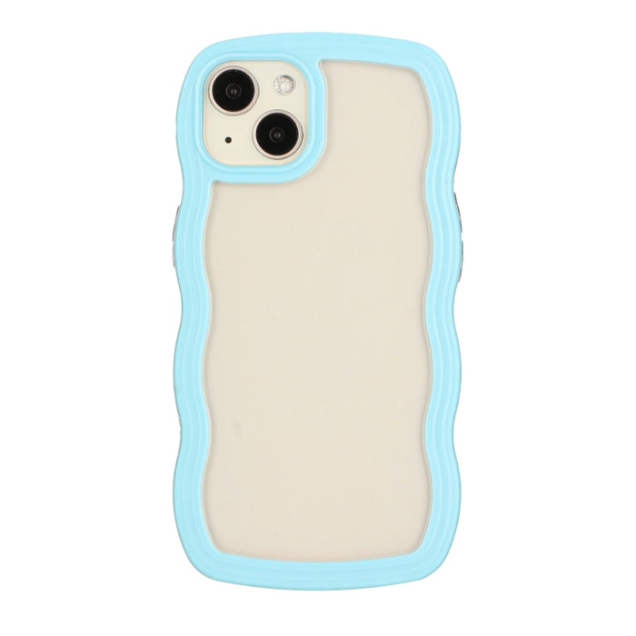 Funda transparente para PC Candy Color Wave TPU