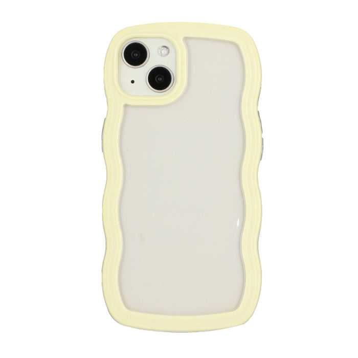 Funda transparente para PC Candy Color Wave TPU