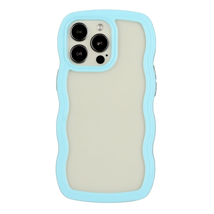 Funda transparente para PC Candy Color Wave TPU