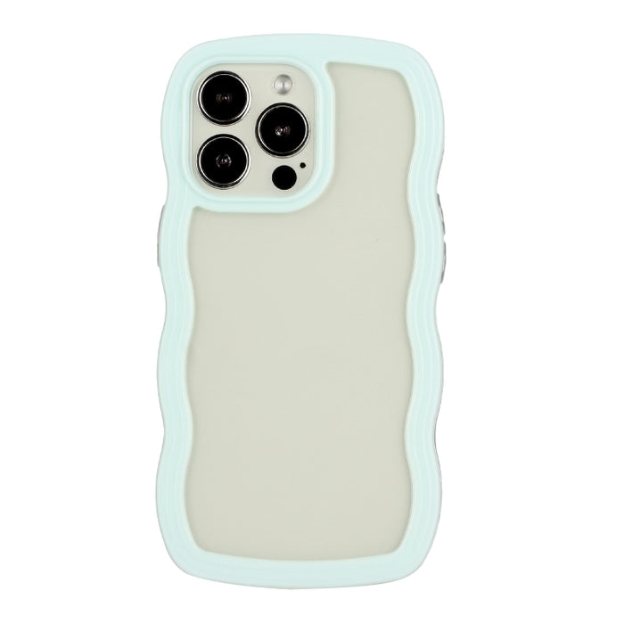 Funda transparente para PC Candy Color Wave TPU
