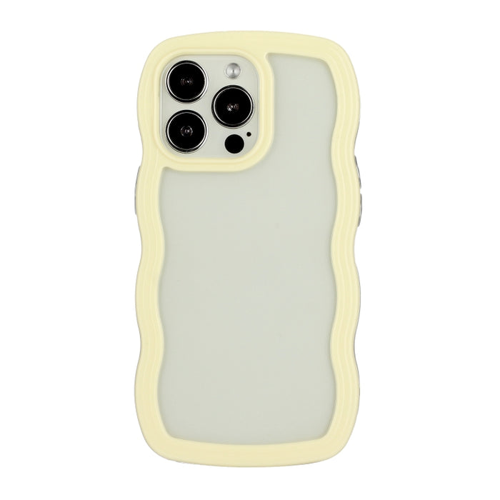 Funda transparente para PC Candy Color Wave TPU