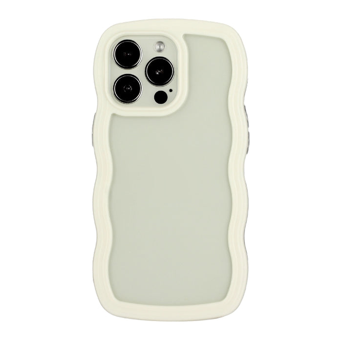 Funda transparente para PC Candy Color Wave TPU