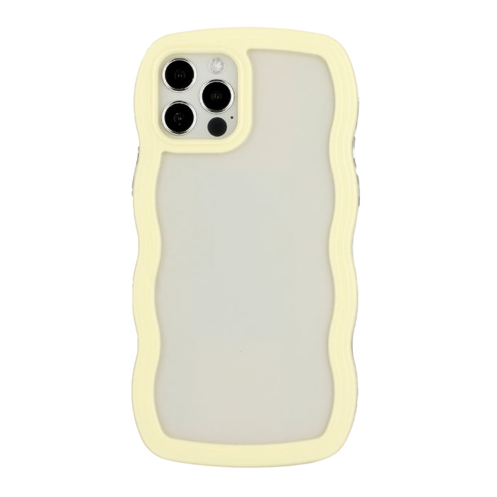 Funda transparente para PC Candy Color Wave TPU
