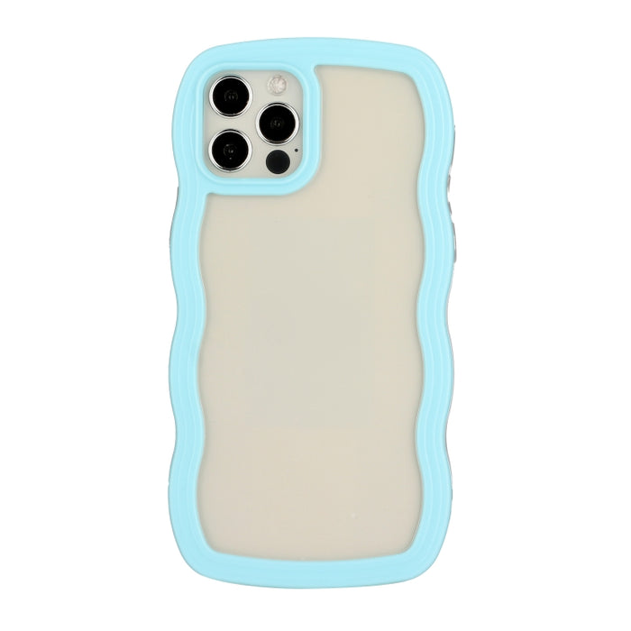 Funda transparente para PC Candy Color Wave TPU