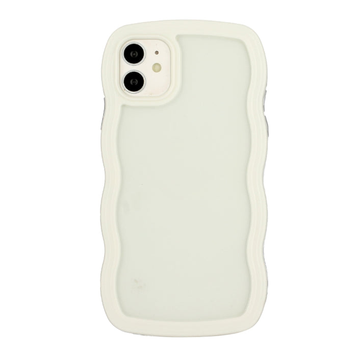 Funda transparente para PC Candy Color Wave TPU