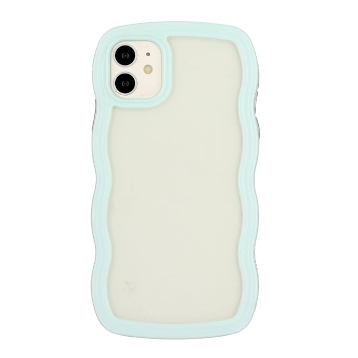 Funda transparente para PC Candy Color Wave TPU