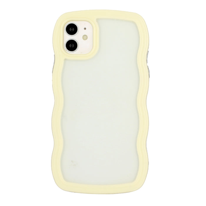 Funda transparente para PC Candy Color Wave TPU