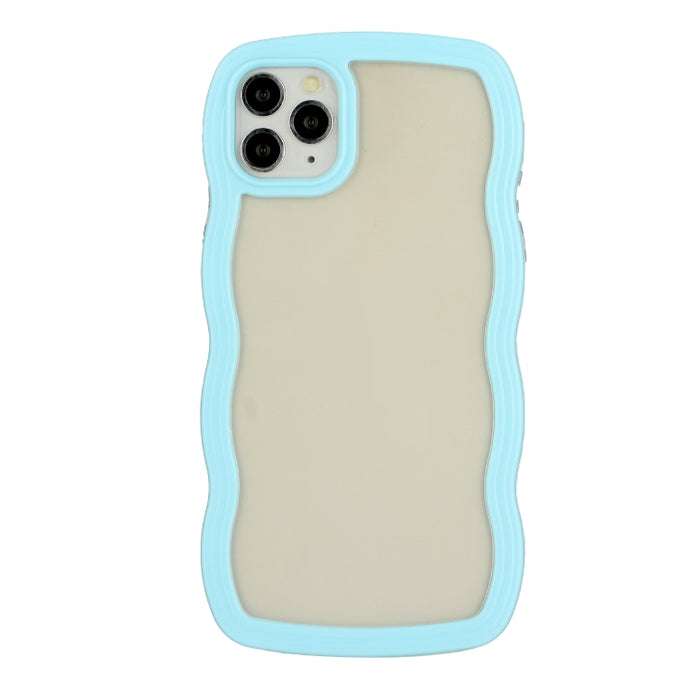 Funda transparente para PC Candy Color Wave TPU