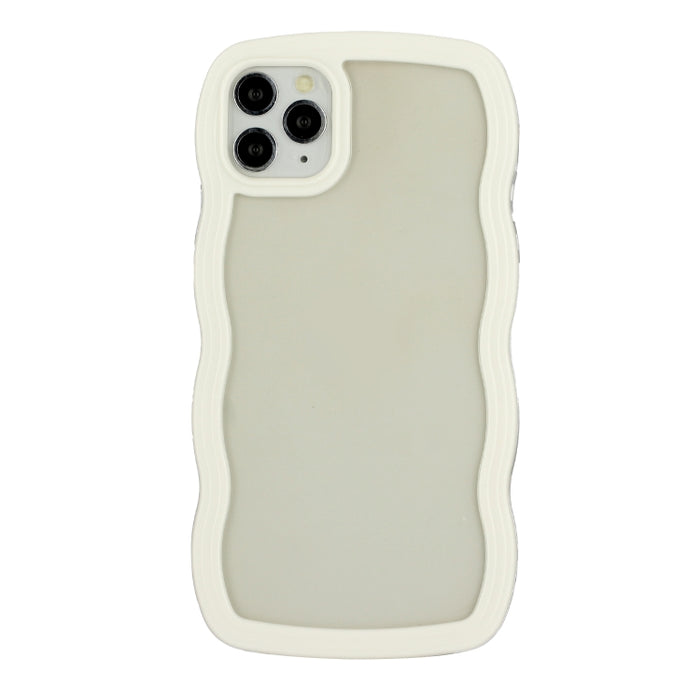 Funda transparente para PC Candy Color Wave TPU
