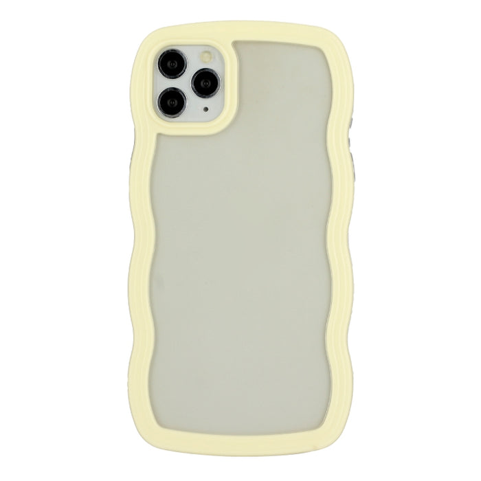 Funda transparente para PC Candy Color Wave TPU