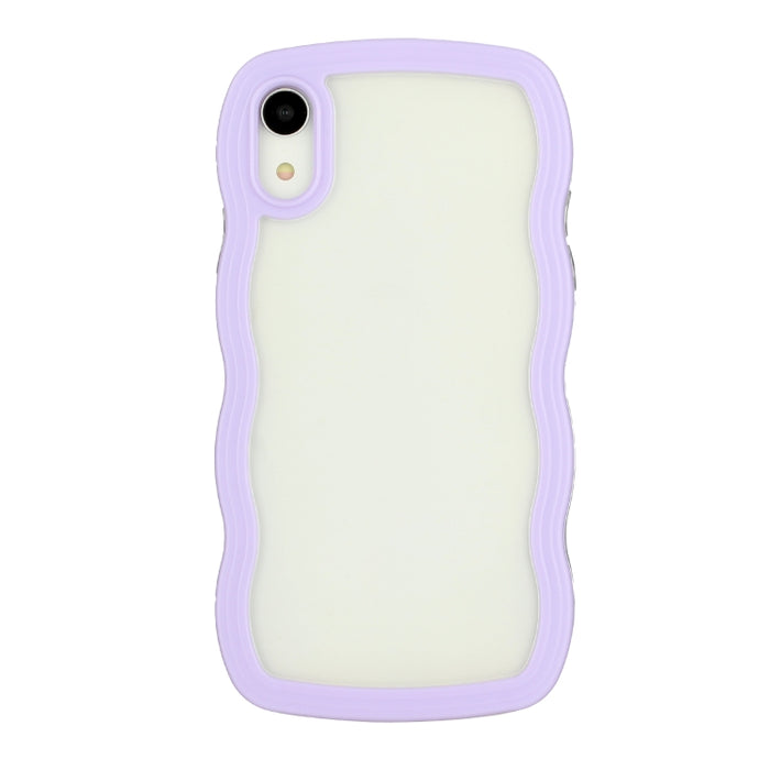 Funda transparente para PC Candy Color Wave TPU