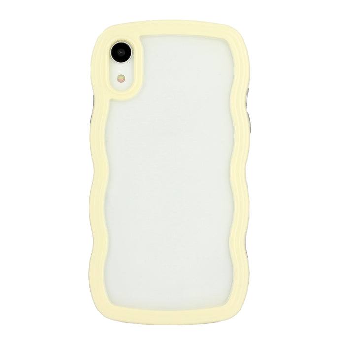 Funda transparente para PC Candy Color Wave TPU