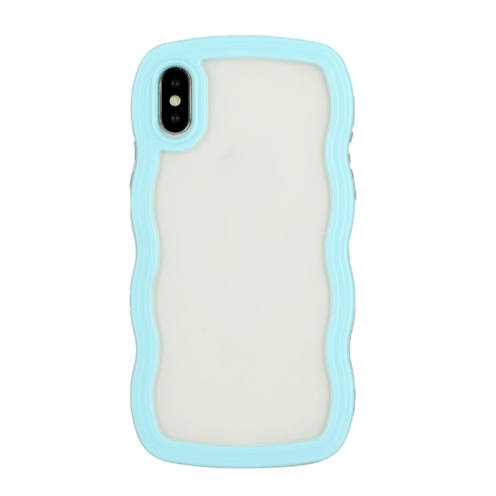 Funda transparente para PC Candy Color Wave TPU