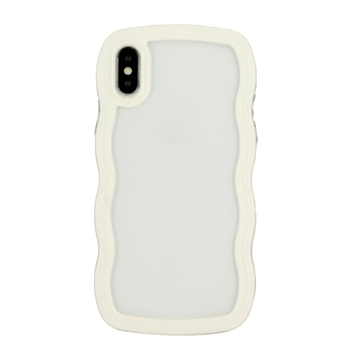 Funda transparente para PC Candy Color Wave TPU