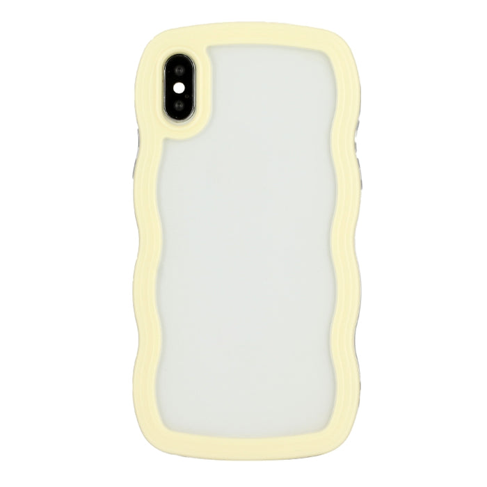 Funda transparente para PC Candy Color Wave TPU