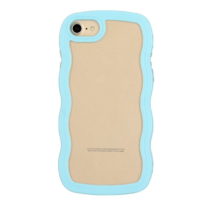 Funda transparente para PC Candy Color Wave TPU