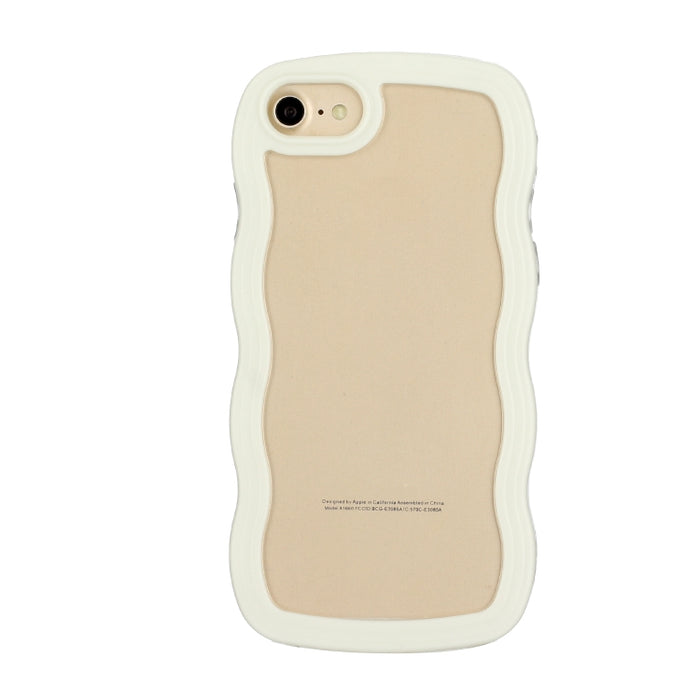 Funda transparente para PC Candy Color Wave TPU