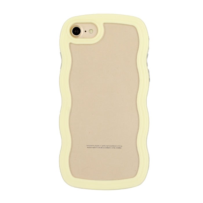 Funda transparente para PC Candy Color Wave TPU