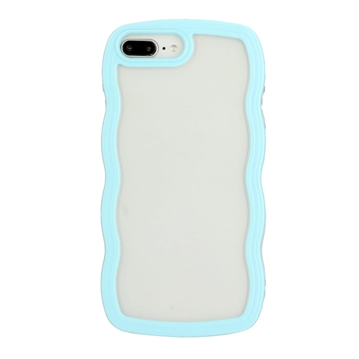 Funda transparente para PC Candy Color Wave TPU