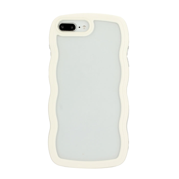 Funda transparente para PC Candy Color Wave TPU