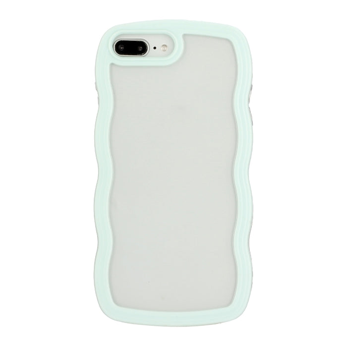 Funda transparente para PC Candy Color Wave TPU