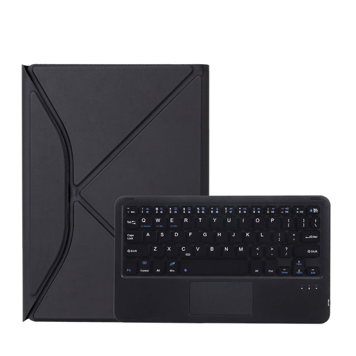 Z11B-A Ranura para lápiz Panel táctil Teclado Bluetooth Funda de cuero para tableta