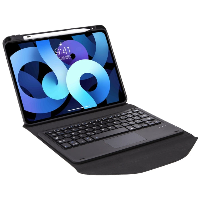 Z11B-A Ranura para lápiz Panel táctil Teclado Bluetooth Funda de cuero para tableta