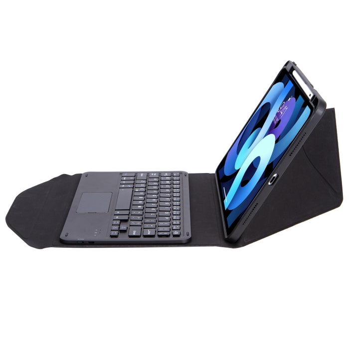 Z11B-A Ranura para lápiz Panel táctil Teclado Bluetooth Funda de cuero para tableta